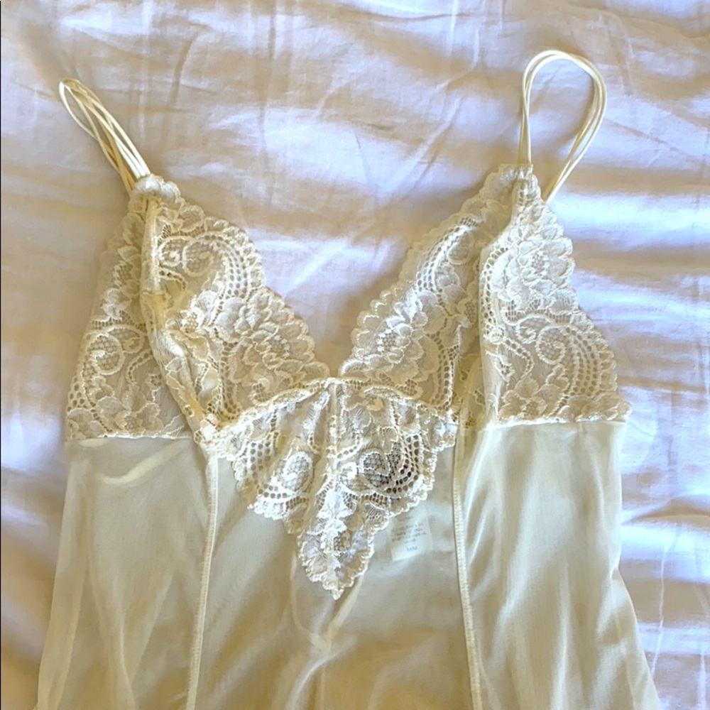 In Bloom lace slip